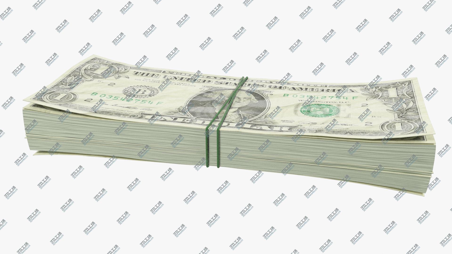 images/goods_img/202105071/One Dollars Bills Collection 3D model/5.jpg